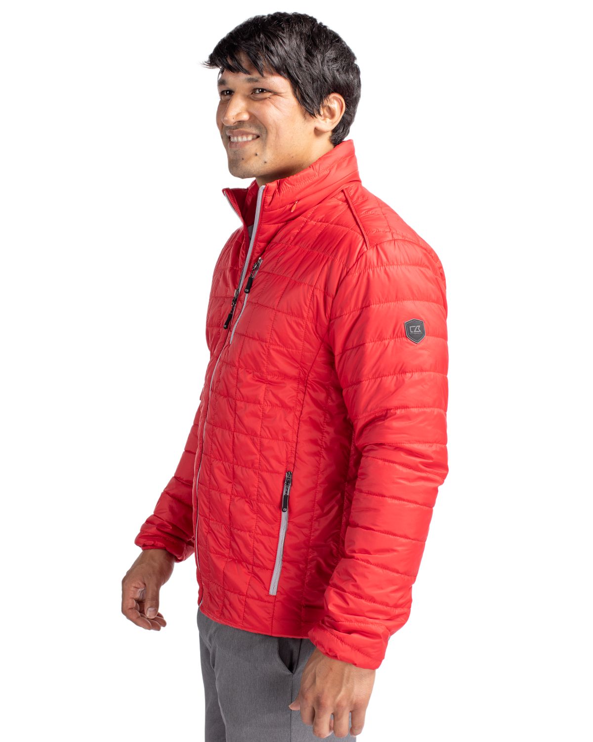 Cutter & Buck Outerwear Cutter & Buck - Men's Rainier PrimaLoft Eco Full Zip Jacket