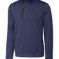 Cutter & Buck Outerwear S / Liberty Navy Cutter & Buck - Men's Stealth Heathered Quarter-Zip Pullover