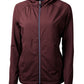 Cutter & Buck Outerwear XS / Bordeaux Cutter & Buck - Women's Adapt Eco Knit Hybrid Recycled Full-Zip Jacket