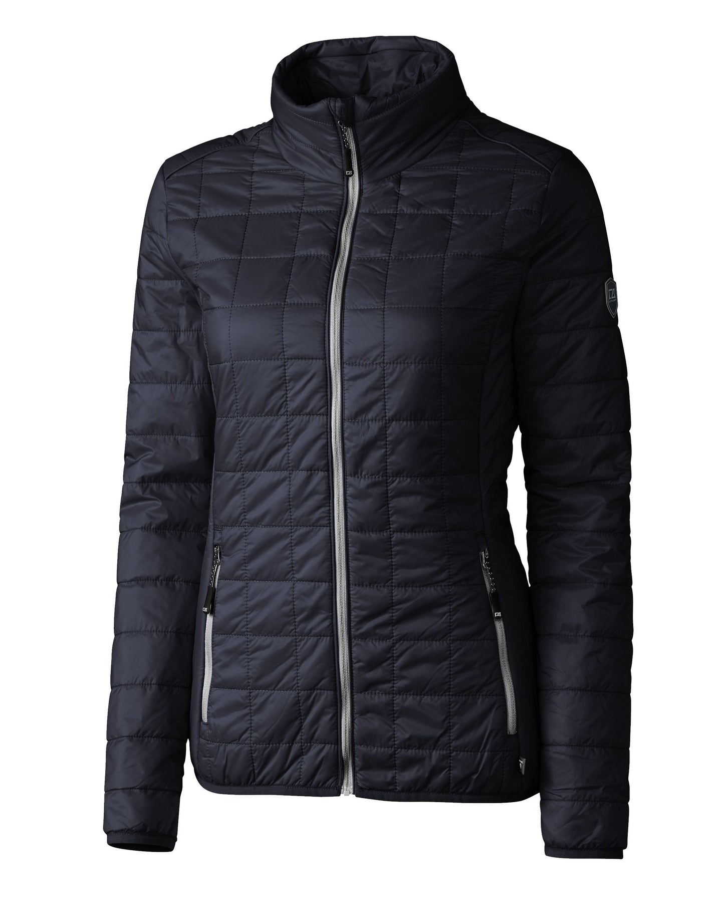 Cutter & Buck Outerwear XS / Dark Navy/Silver Cutter & Buck - Women's Rainier PrimaLoft Eco Full Zip Jacket