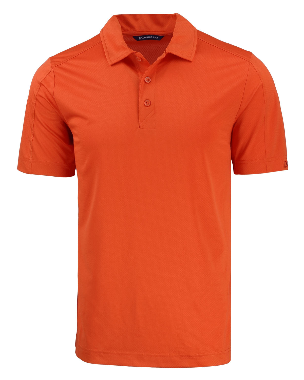 Cutter & Buck Polos 4XL / College Orange Cutter & Buck - Men's Prospect Textured Stretch Short Sleeve Polo - BIG/TALL