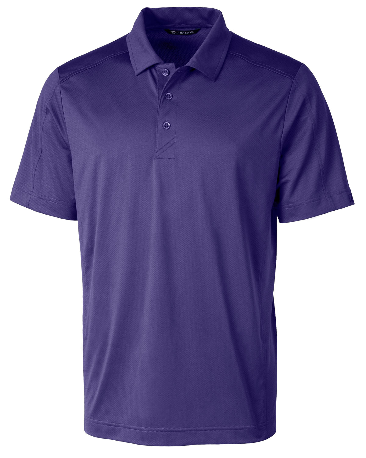 Cutter & Buck Polos 4XL / College Purple Cutter & Buck - Men's Prospect Textured Stretch Short Sleeve Polo - BIG/TALL