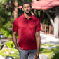 Cutter & Buck Polos Cutter & Buck - Men's Coastline Double Peached Camo Print Polo