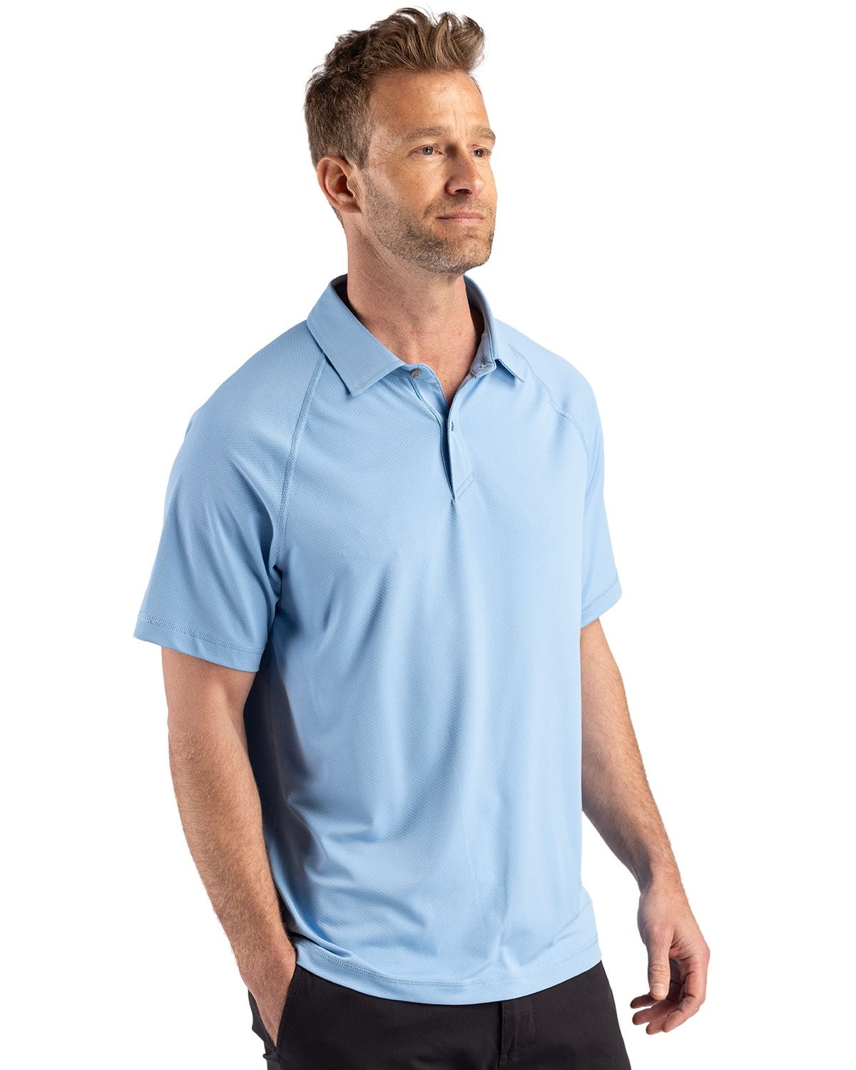 Cutter & Buck Polos Cutter & Buck - Men's Prospect Featherlight Stretch Sport Polo