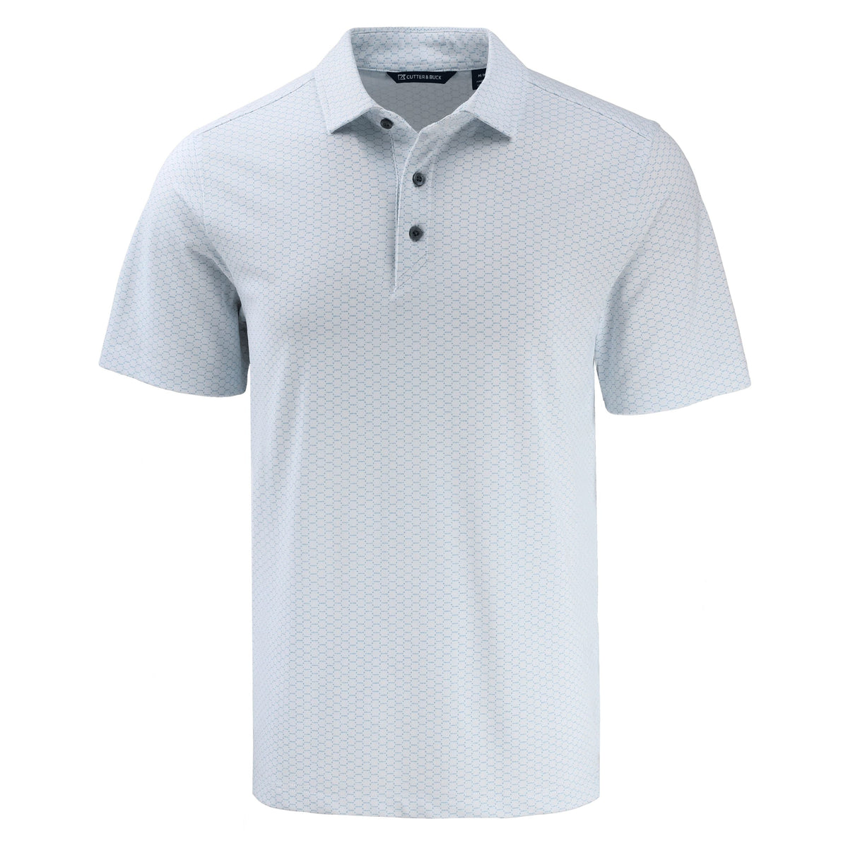 Cutter & Buck Polos S / Atlas Cutter & Buck - Men's Virtue Recycled Hex Print Pique Polo