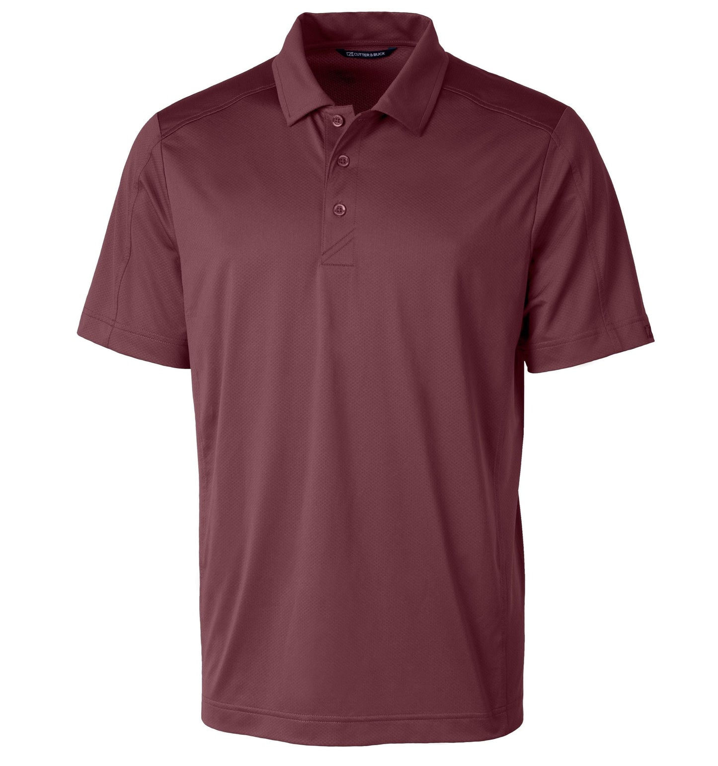 Cutter & Buck - Men's Prospect Textured Stretch Short Sleeve Polo (Reg)
