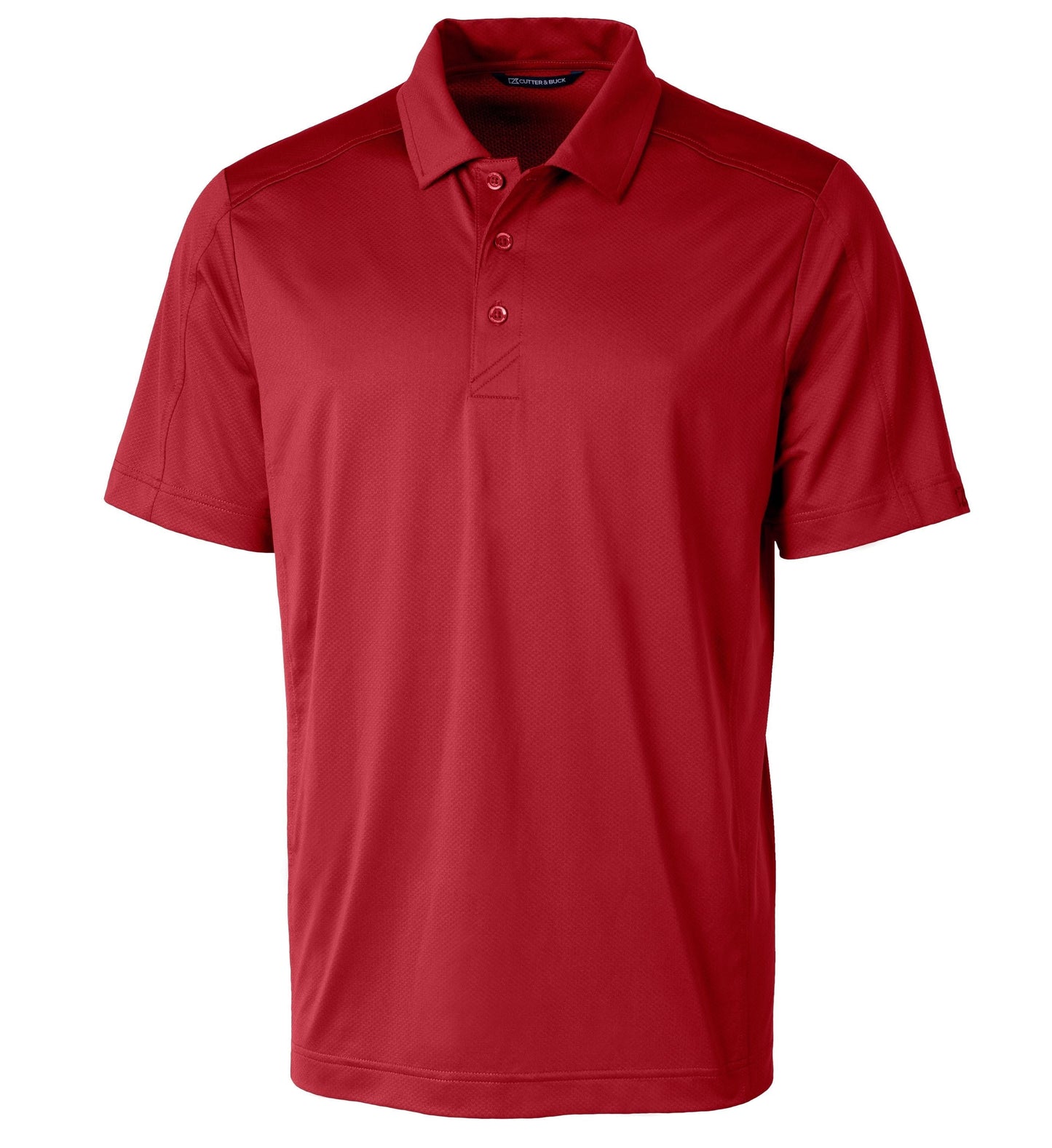 Cutter & Buck - Men's Prospect Textured Stretch Short Sleeve Polo (Reg)
