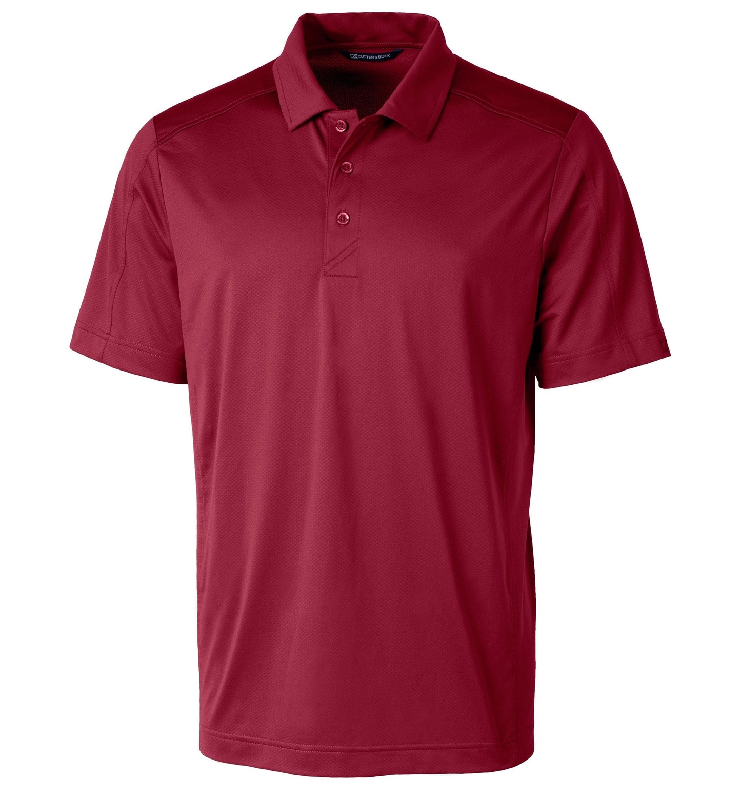Cutter & Buck - Men's Prospect Textured Stretch Short Sleeve Polo (Reg)