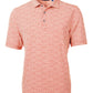 Cutter & Buck Polos S / College Orange Cutter & Buck - Men's Virtue Eco Pique Botanical Print Polo