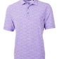Cutter & Buck Polos S / College Purple Cutter & Buck - Men's Virtue Eco Pique Botanical Print Polo