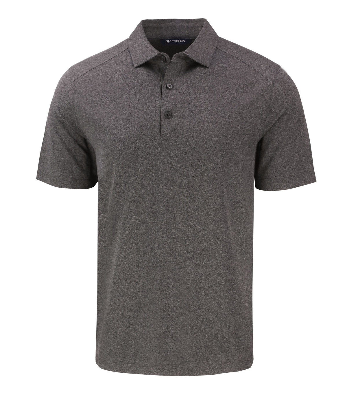 Cutter & Buck Polos S / Dark Black Heather Cutter & Buck - Men's Forge Eco Stretch Recycled Polo