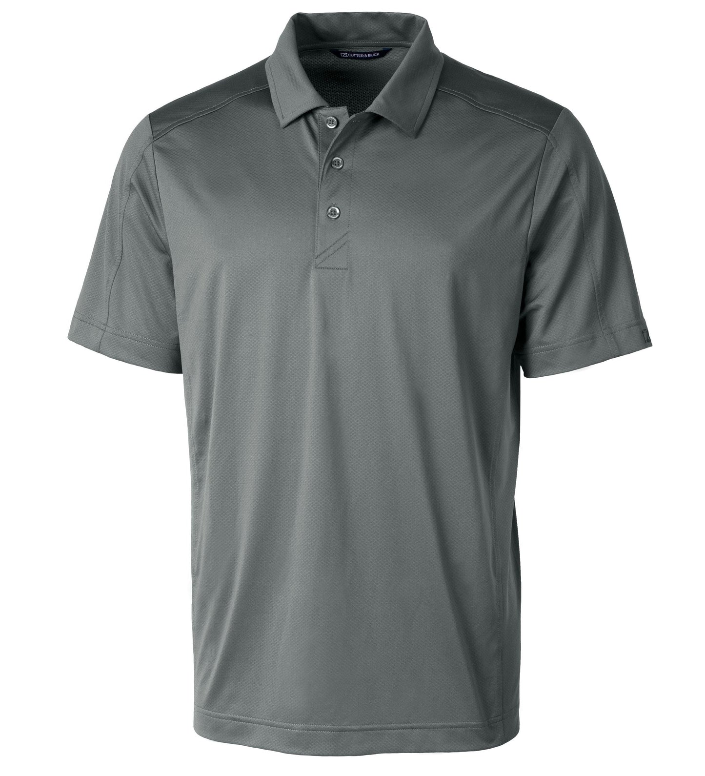Cutter & Buck - Men's Prospect Textured Stretch Short Sleeve Polo (Reg)