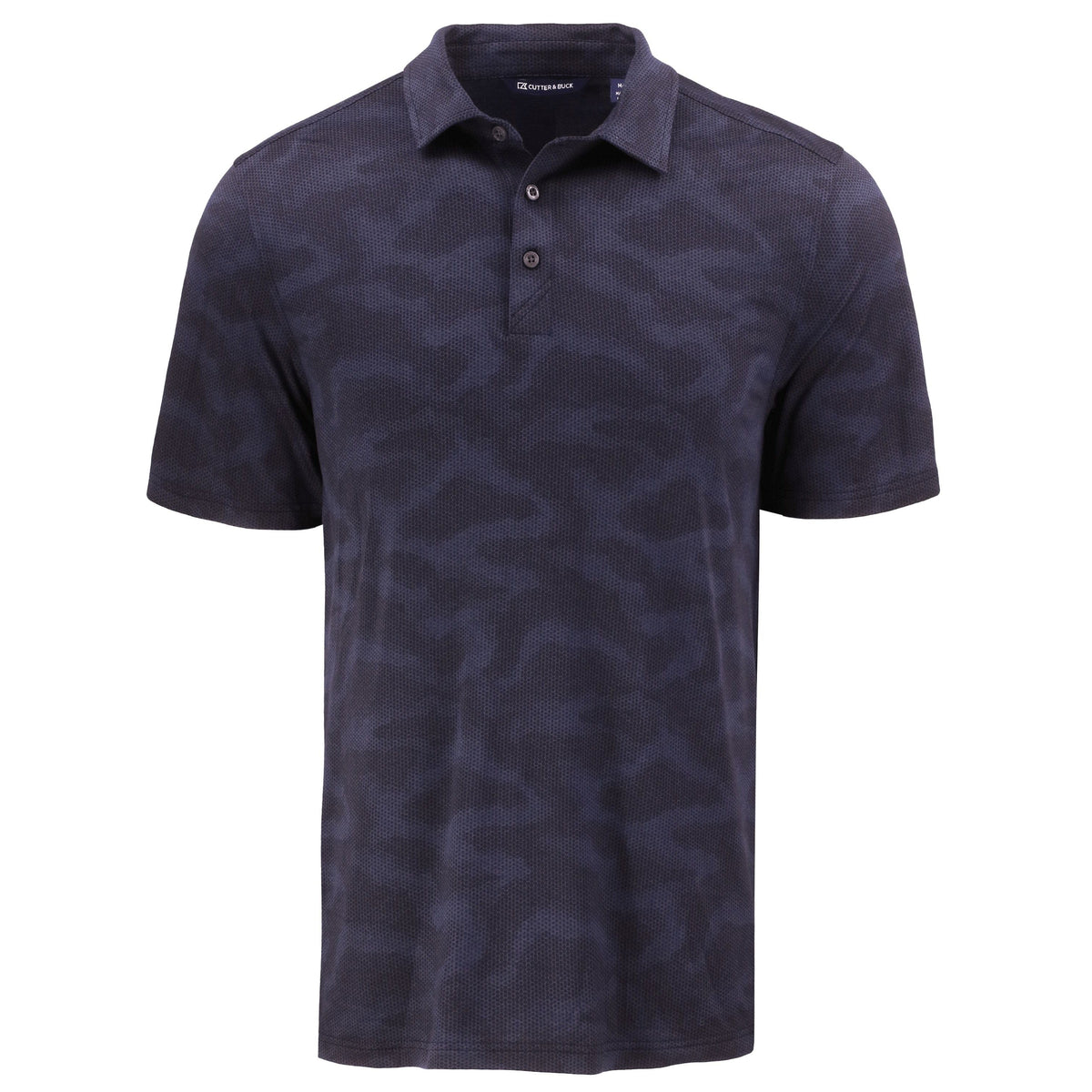 Cutter & Buck Polos S / Navy Blue Cutter & Buck - Men's Coastline Double Peached Camo Print Polo