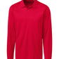 Cutter & Buck Polos S / Red Cutter & Buck - Clique Men's Ice Pique Long Sleeve Polo