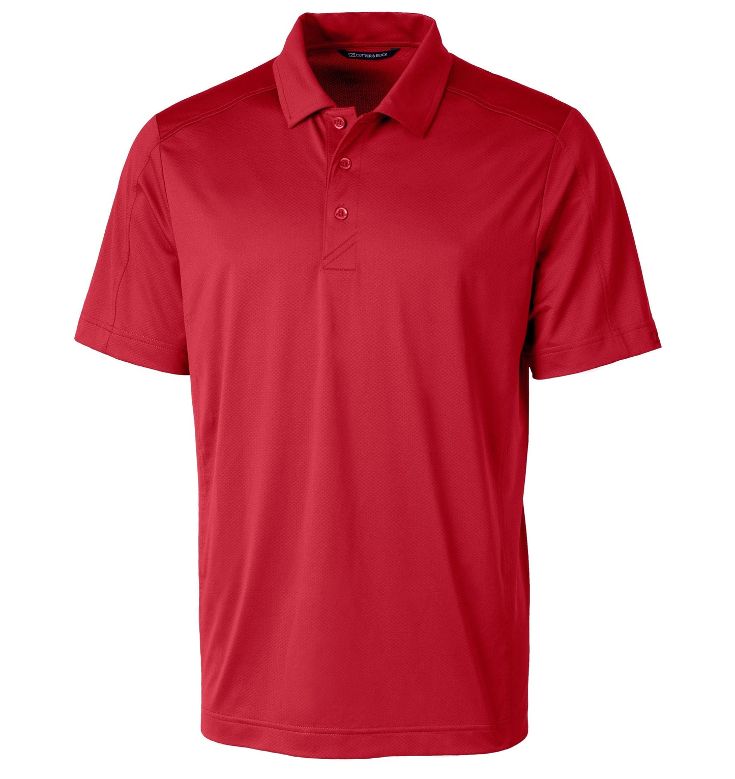 Cutter & Buck - Men's Prospect Textured Stretch Short Sleeve Polo (Reg)