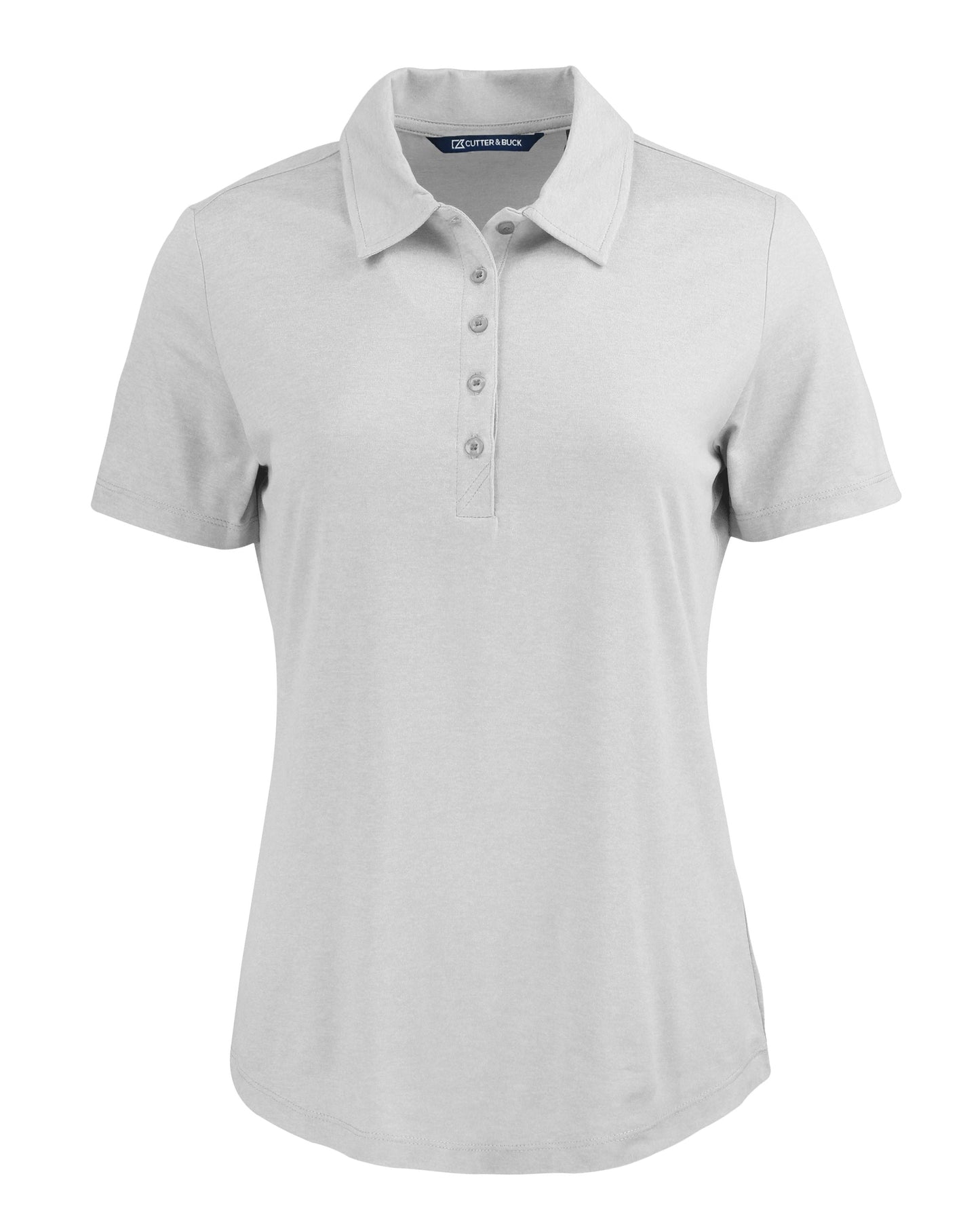 Cutter & Buck Polos XS / Concrete Cutter & Buck - Women's Coastline Epic Comfort Recycled Polo