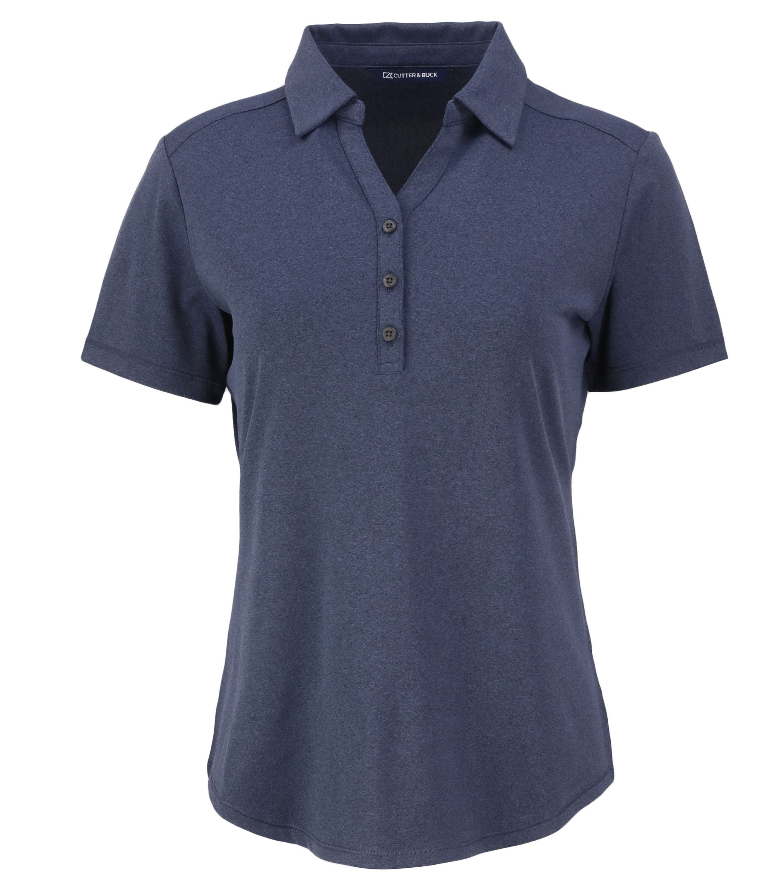 Cutter & Buck - Women's Heathered Forge Eco Stretch Recycled Polo