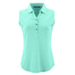 Cutter & Buck Polos XS / Fresh Mint Heather Cutter & Buck - Women's Forge Eco Stretch Recycled Sleeveless Polo