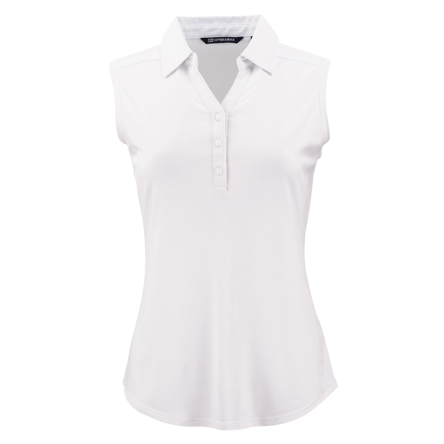 Cutter & Buck Polos XS / White Cutter & Buck - Women's Forge Eco Stretch Recycled Sleeveless Polo
