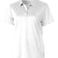 Cutter & Buck Polos XS / White Cutter & Buck - Women's Prospect Textured Stretch Short Sleeve Polo