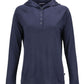 Cutter & Buck T-shirts XS / Navy Blue Cutter & Buck - Women's Coastline Epic Comfort Recycled Hooded Shirt