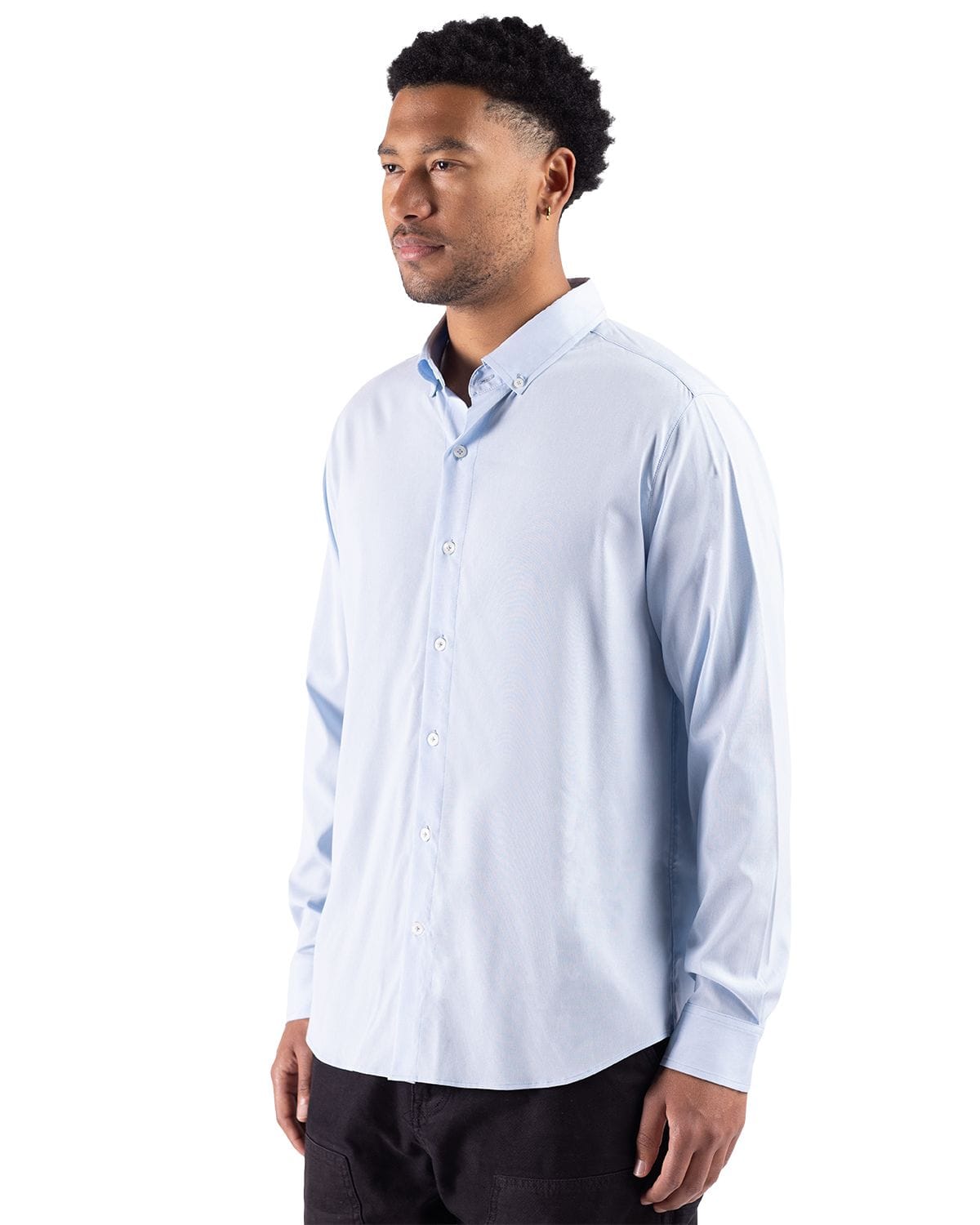 Cutter & Buck - Men's Skyline End-on-End Recycled Dress Shirt