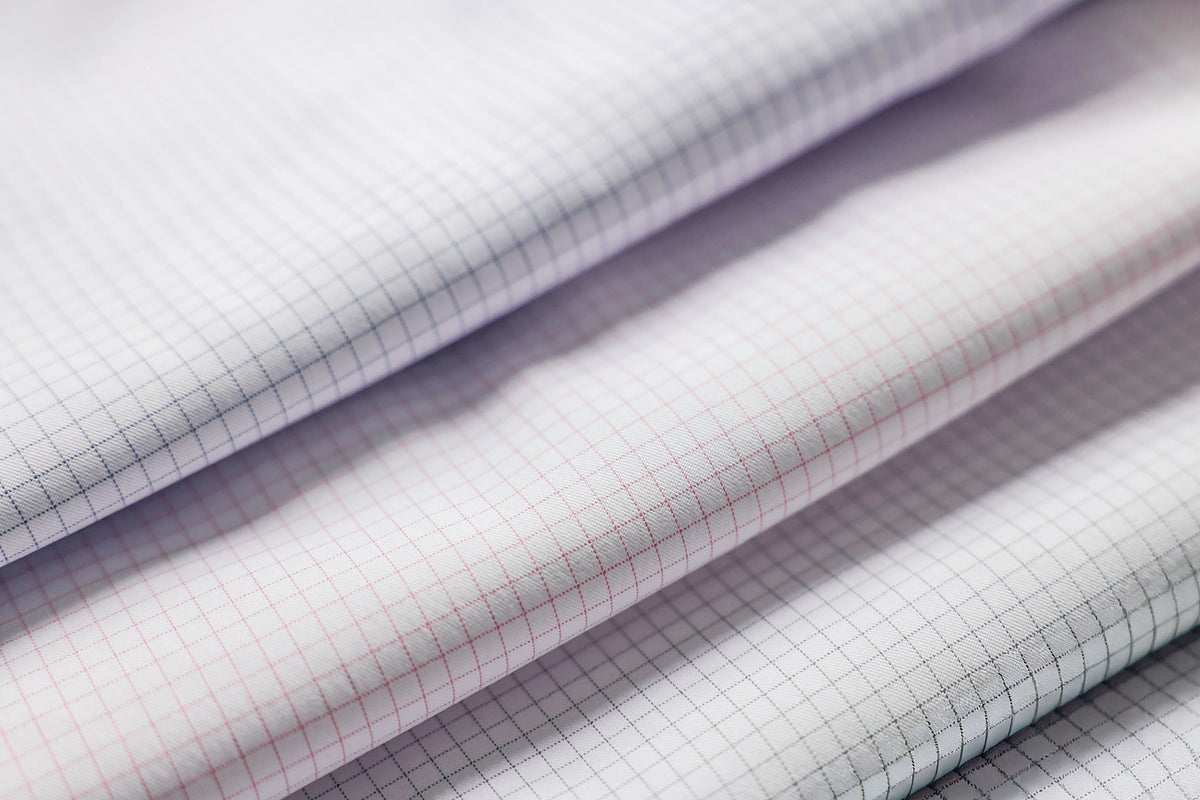 Cutter & Buck - Men's Skyline Recycled Windowpane Dress Shirt