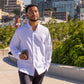 Cutter & Buck Woven Shirts Cutter & Buck - Men's Skyline Recycled Windowpane Dress Shirt