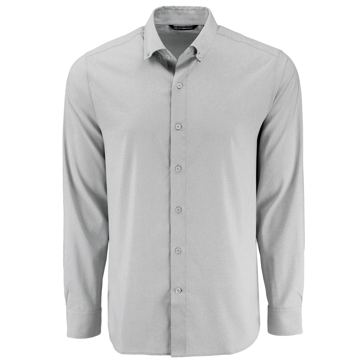 Cutter & Buck Woven Shirts S / Black Cutter & Buck - Men's Skyline End-on-End Recycled Dress Shirt