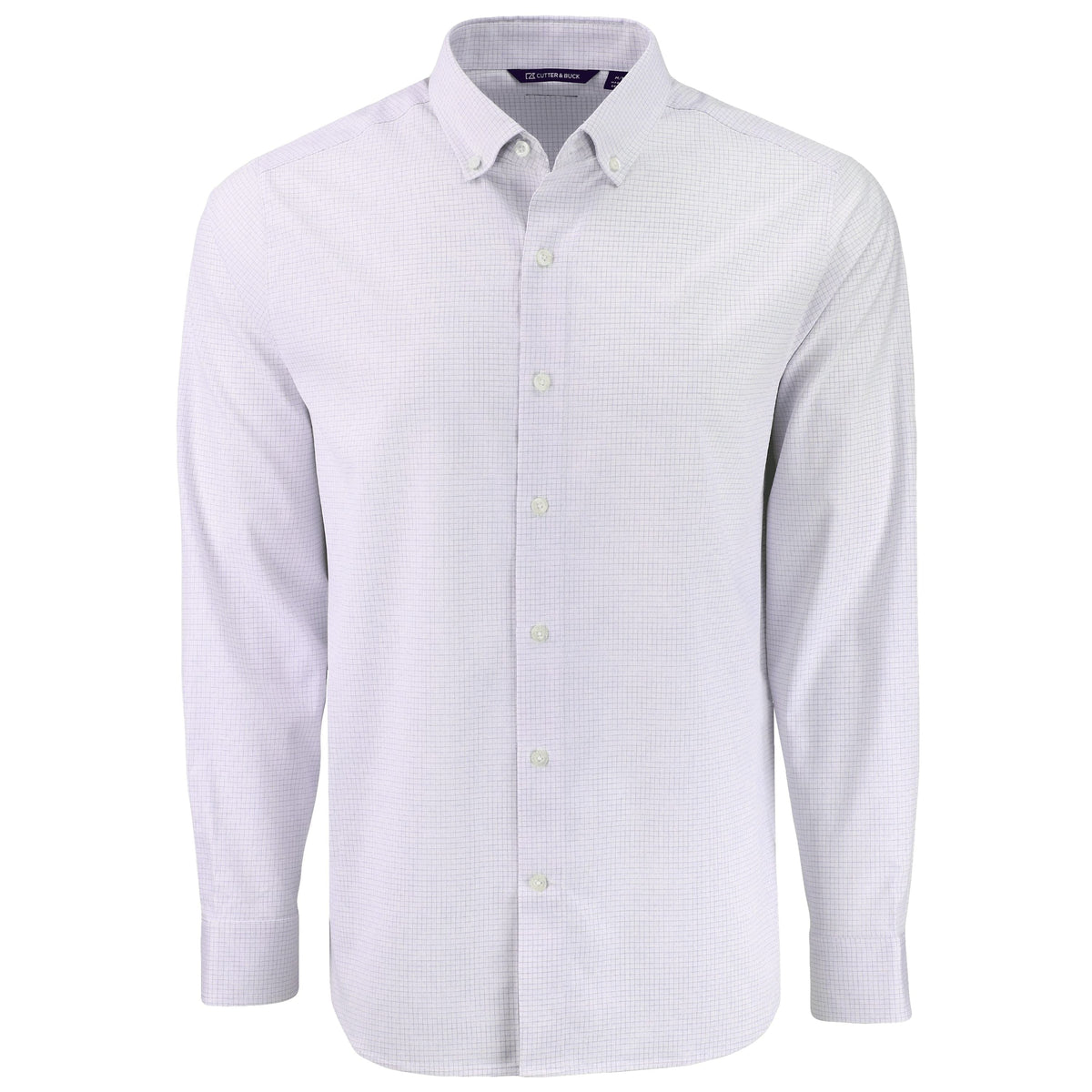 Cutter & Buck - Men's Skyline Recycled Windowpane Dress Shirt