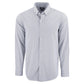 Cutter & Buck Woven Shirts S / Elemental Grey/White Cutter & Buck - Men's Skyline Recycled Pinstripe Dress Shirt