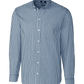Cutter & Buck Woven Shirts S / Liberty Navy Cutter & Buck - Men's L/S Stretch Gingham