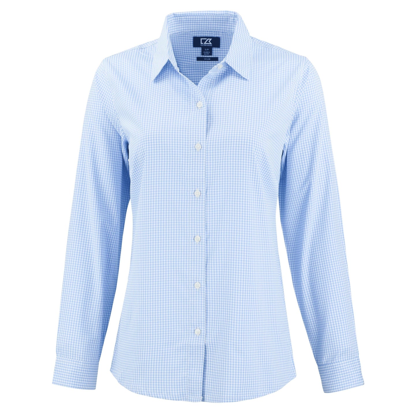 Cutter & Buck Woven Shirts XS / Atlas/White Cutter & Buck - Women's Skyline Recycled Gingham Dress Shirt