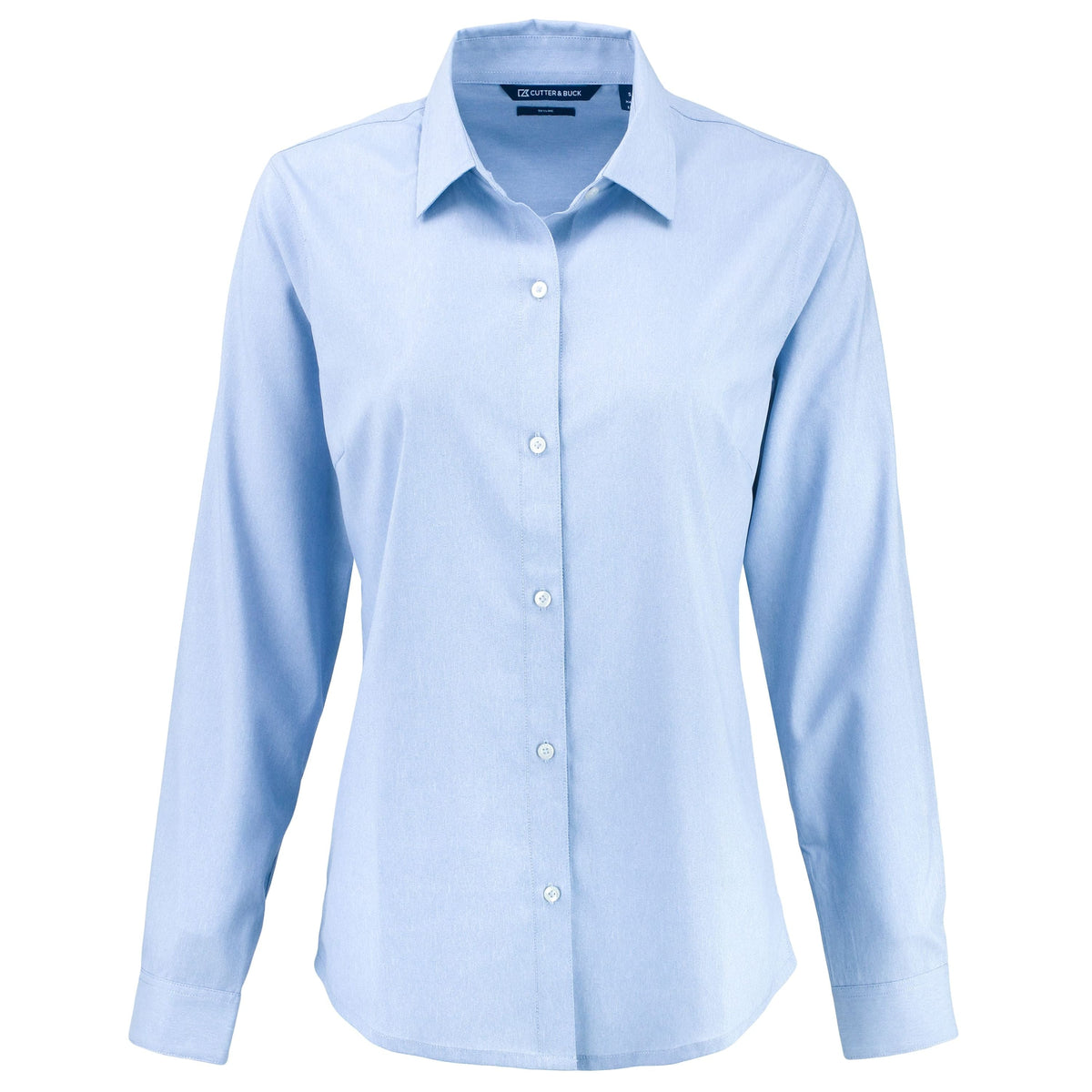 Cutter & Buck Woven Shirts XS / Tour Blue Cutter & Buck - Women's Skyline End-on-End Recycled Dress Shirt