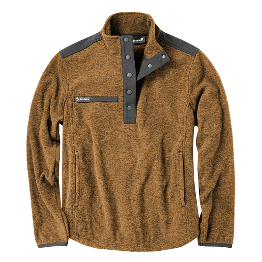 DRI DUCK Outerwear S / Saddle DRI DUCK - Women's Sierra Melange Fleece Pullover