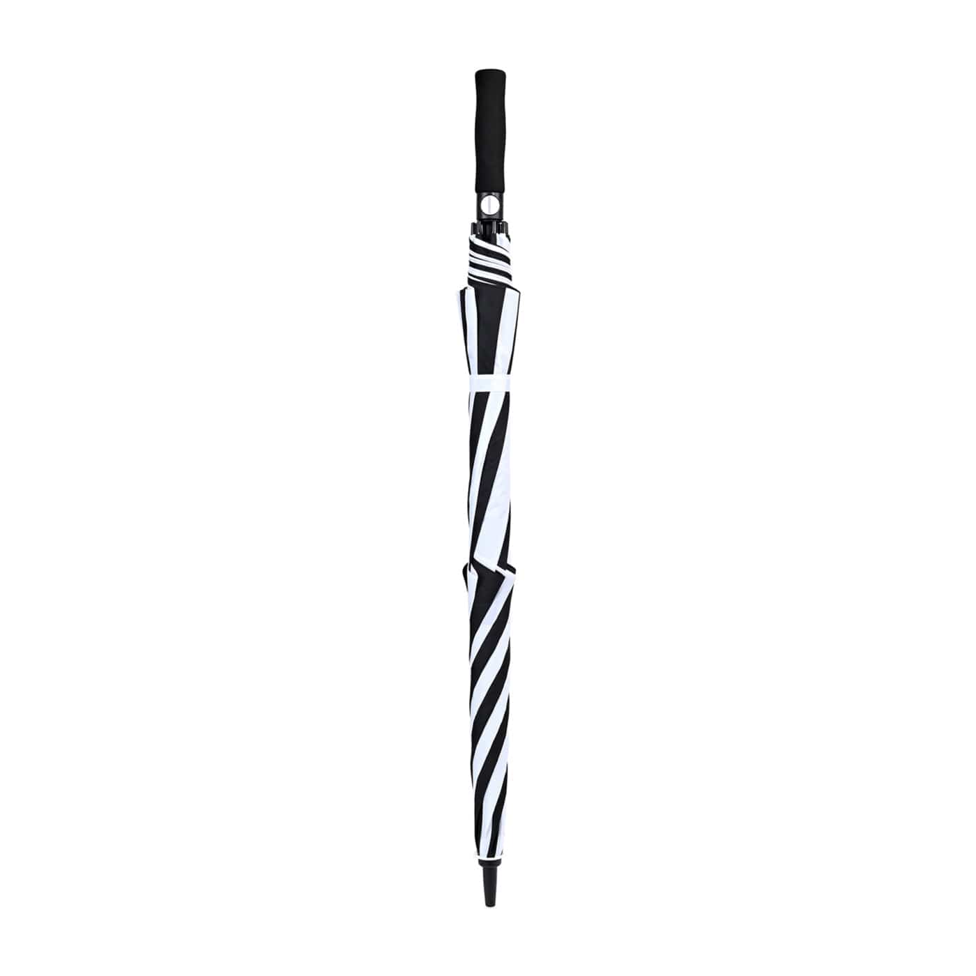 Elements Accessories Elements - 60" Recycled Auto Open Double Canopy Golf Umbrella