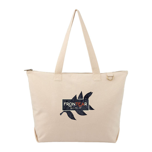FEED Bags One Size / Natural FEED - Organic Cotton Zippered Tote