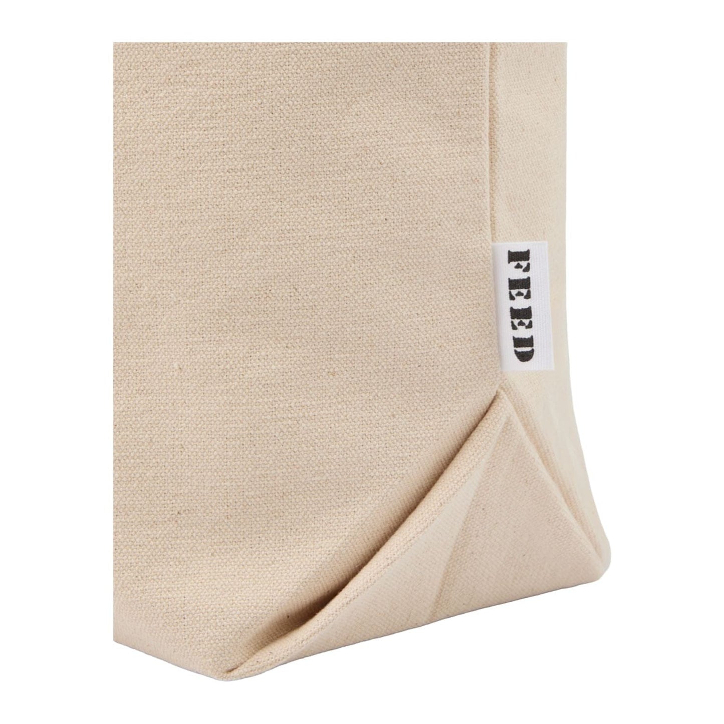 FEED Bags One Size / Natural FEED - Organic Cotton Zippered Tote