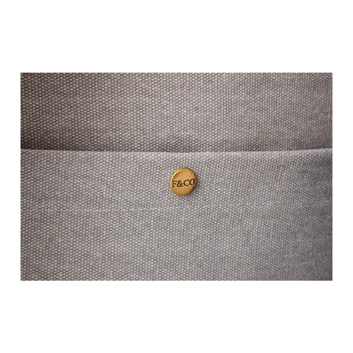 Field & Co Accessories Grey / One Size Field & Co. - Cotton Canvas Book Tote