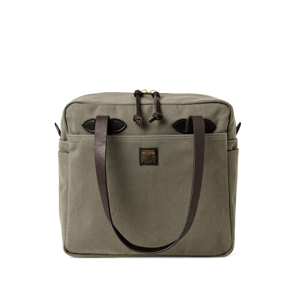Filson Bags 25L / Otter Green Filson - Rugged Twill Tote Bag w/ Zipper