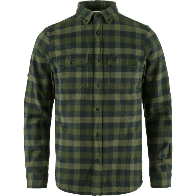 Fjällräven Woven Shirts S / Deep Forest-Laurel Green FJÄLLRÄVEN - Men's Skog Shirt
