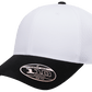 Flexfit Headwear Adjustable / Black/White/White Flexfit - 110® Mesh-Back Cap
