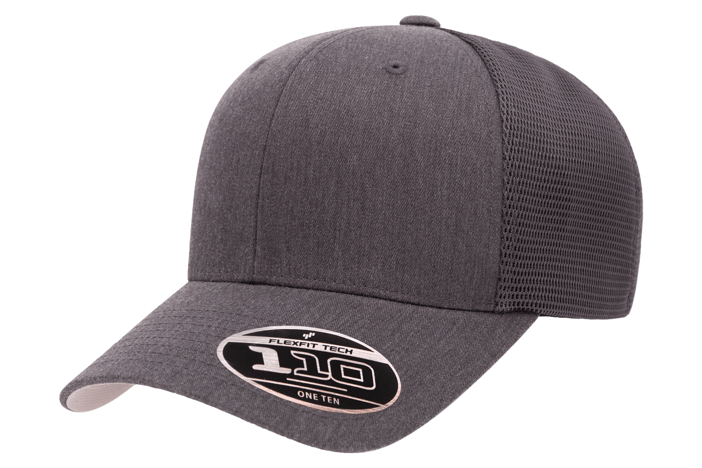 Flexfit Headwear Adjustable / Dark Heather Grey Flexfit - 110® Mesh-Back Cap