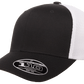 Flexfit Headwear One Size / Black/White Flexfit - 110® Mesh-Back Cap