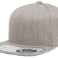 Flexfit Headwear One Size / Heather Grey Flexfit - 110® Flat Bill Snapback Cap