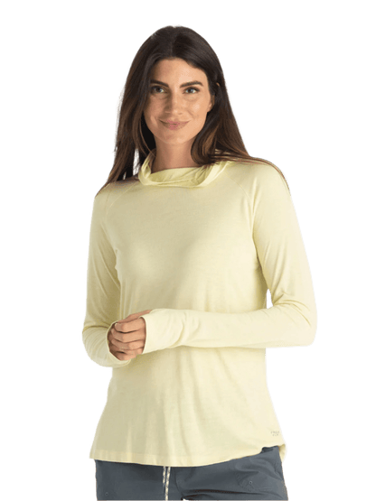 Free Fly Sweatshirts XS / Washed Citrus Free Fly - Women's Bamboo Lightweight Hoodie II