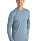 Free Fly T-shirts S / Blue Fog Free Fly - Men's Bamboo Lightweight Long Sleeve