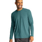 Free Fly T-Shirts S / Heather Sea Pine Free Fly - Men's Bamboo Shade Long Sleeve