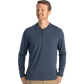 Free Fly T-shirts S / Midnight Free Fly - Men's Bamboo Flex Long Sleeve Henley