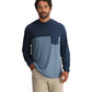 Free Fly T-Shirts S / True Navy/Blue Fog Free Fly - Men's Bamboo Hybrid Hoodie